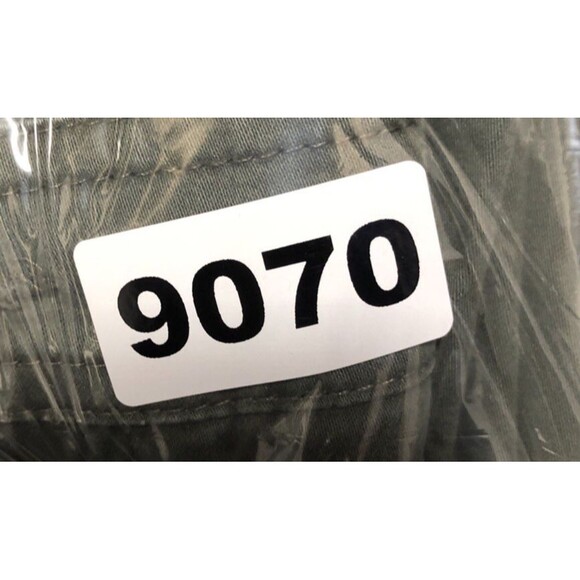 Gloria Vanderbilt Midi Skirt Size 12 Chino Green Khaki Pockets Chore - Picture 14 of 14